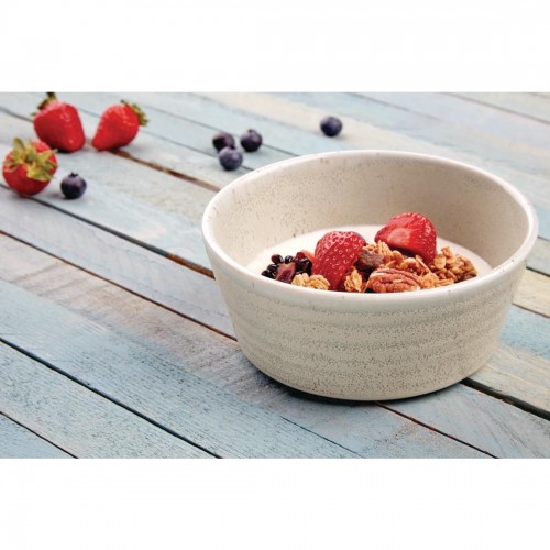 Olympia Cavolo Flat Round Bowls Spring Green 143mm (Pack of 6)