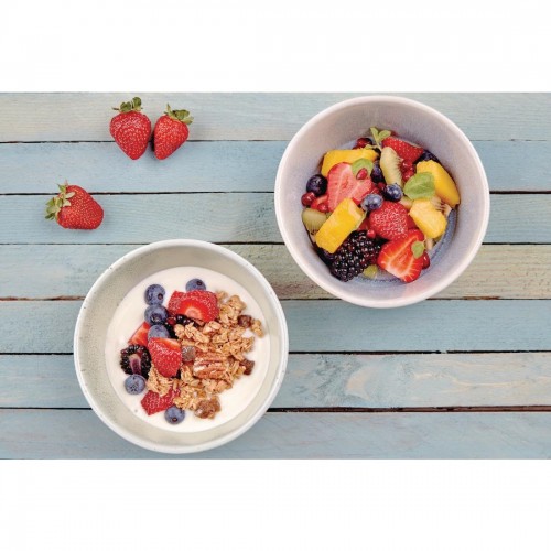 Olympia Cavolo Flat Round Bowls Spring Green 143mm (Pack of 6)