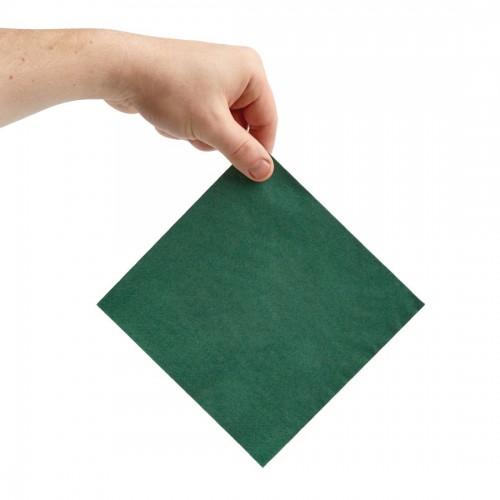 Fiesta Lunch Napkins Dark Green 330mm (Pack of 2000)