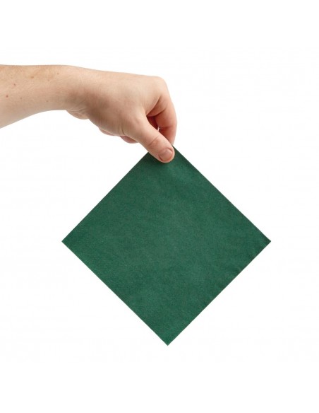 Fiesta Lunch Napkins Dark Green 330mm (Pack of 2000)
