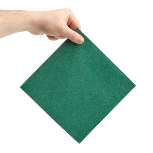Fiesta Dinner Napkins Dark Green 400mm (Pack of 2000)