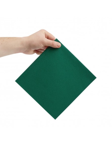 Fiesta Tablin Premium Airlaid Napkins Dark Green 400mm (Pack of 500)