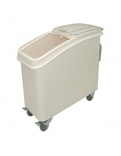 Vogue Polypropylene Ingredient Bin with Scoop 102Ltr