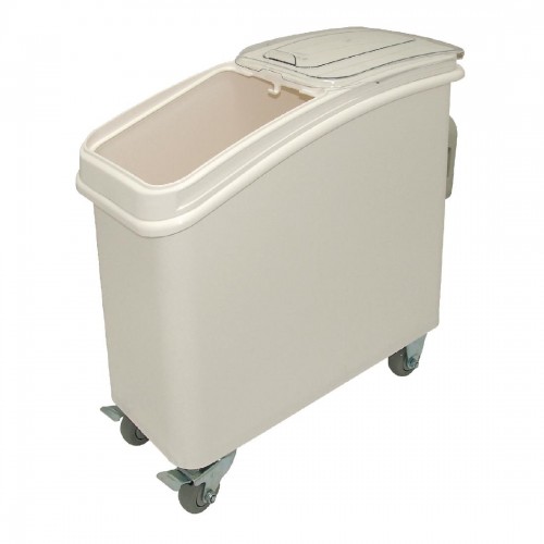 Vogue Polypropylene Ingredient Bin with Scoop 102Ltr