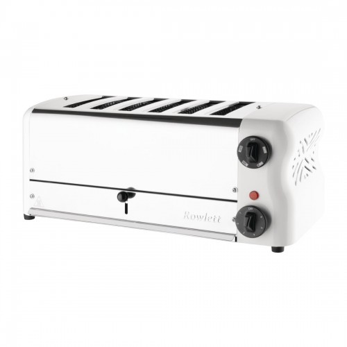 Rowlett Esprit 6 Slot Toaster White