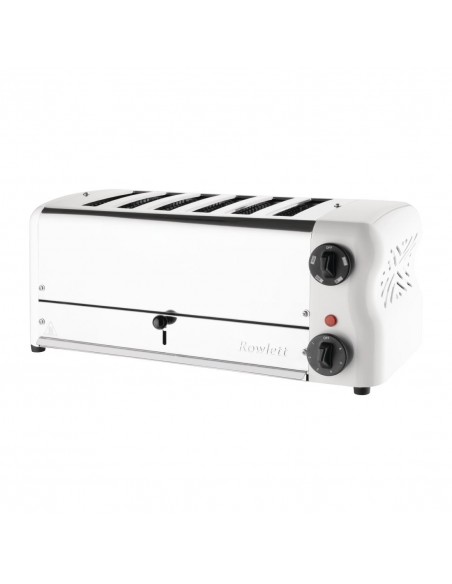 Rowlett Esprit 6 Slot Toaster White