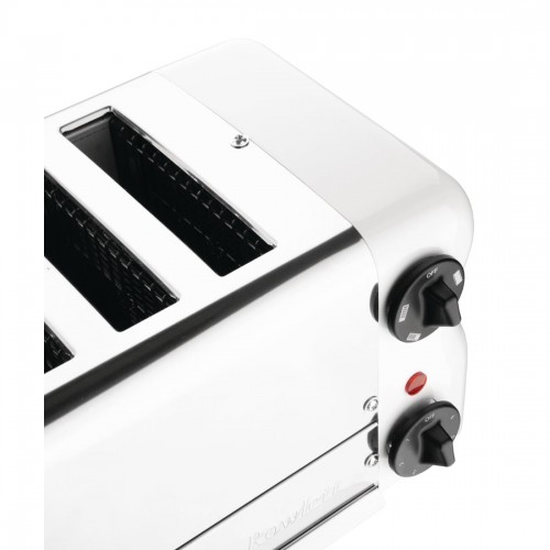 Rowlett Esprit 6 Slot Toaster White