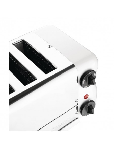 Rowlett Esprit 6 Slot Toaster White