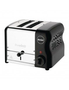 Rowlett Esprit 2 Slot Toaster Jet Black 2