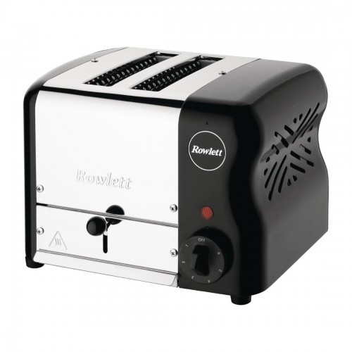 Rowlett Esprit 2 Slot Toaster Jet Black