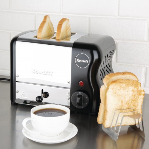 Rowlett Esprit 2 Slot Toaster Jet Black