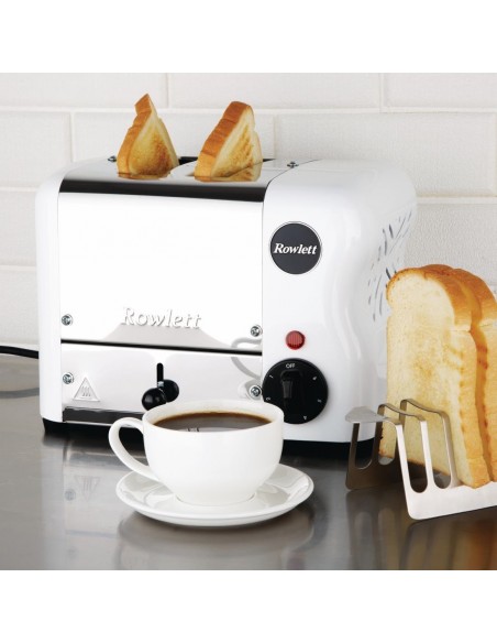 Rowlett Esprit 2 Slot Toaster White