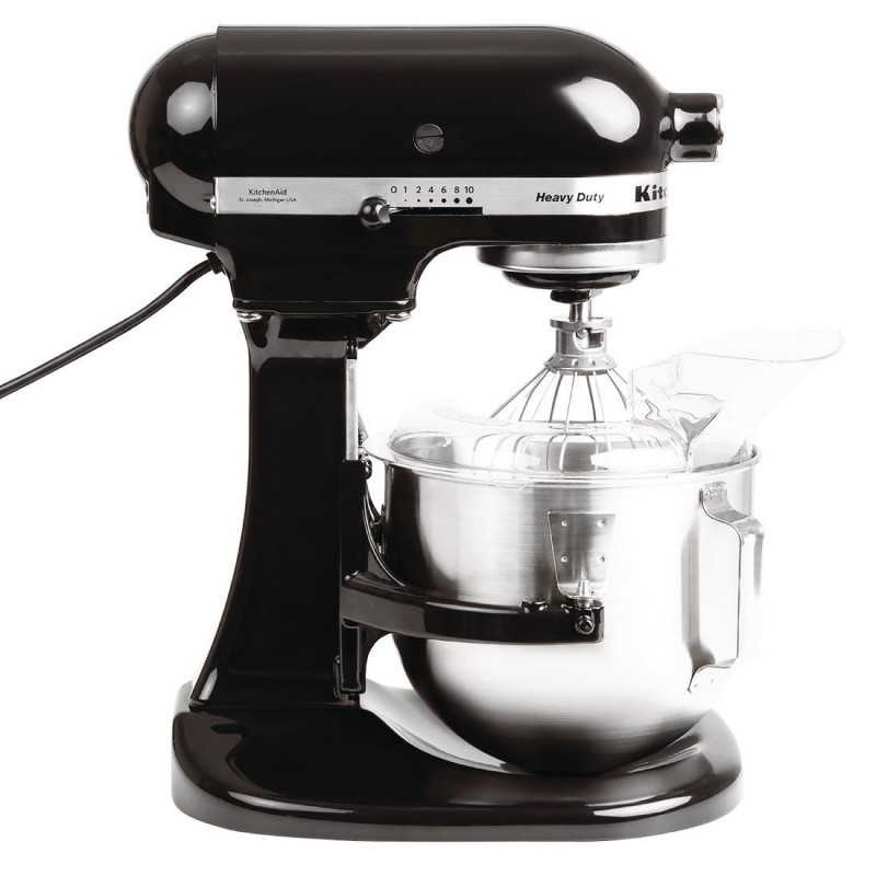 KitchenAid K5 Black Heavy Duty Stand Pro Mixer 5KPM5EOB Next Day Cate...