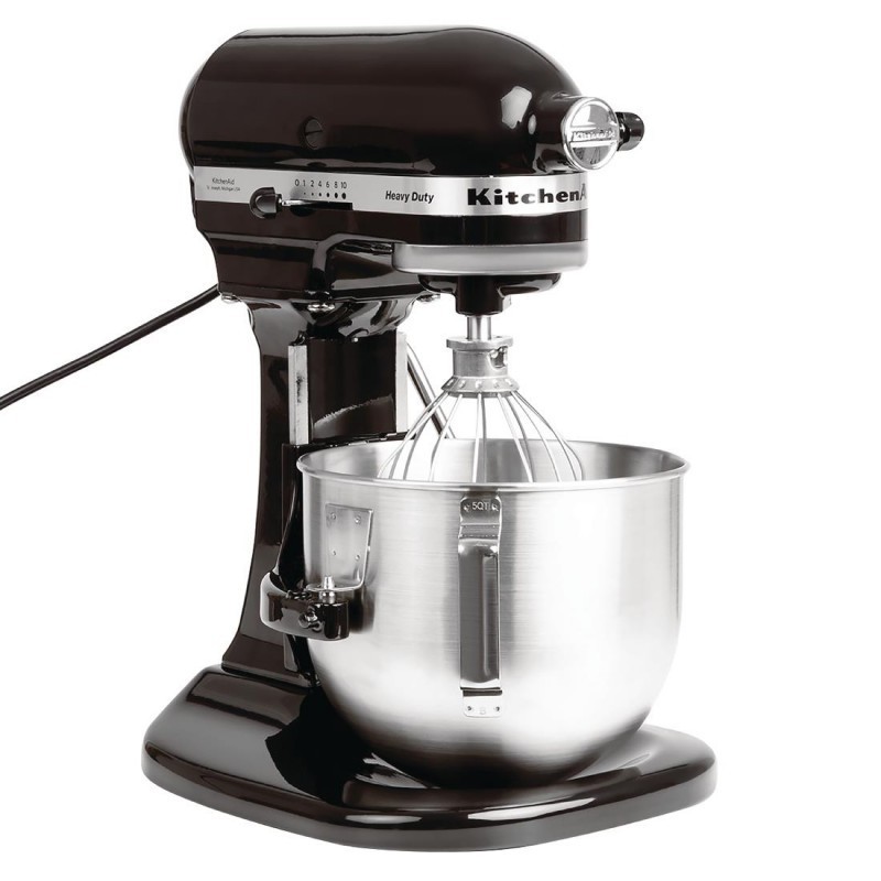 KitchenAid K5 Black Heavy Duty Stand Pro Mixer 5KPM5EOB Next Day Cate...
