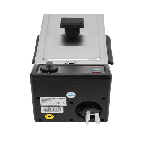 Caterlite Light Duty Single Tank Single Basket Countertop Electric Fryer 2kW