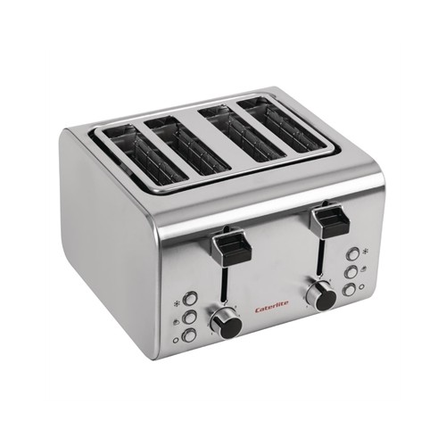 Caterlite CP929 4 Slot Stainless Steel Toaster Caterlite CP929 4 Slot Stainless Steel Toaster