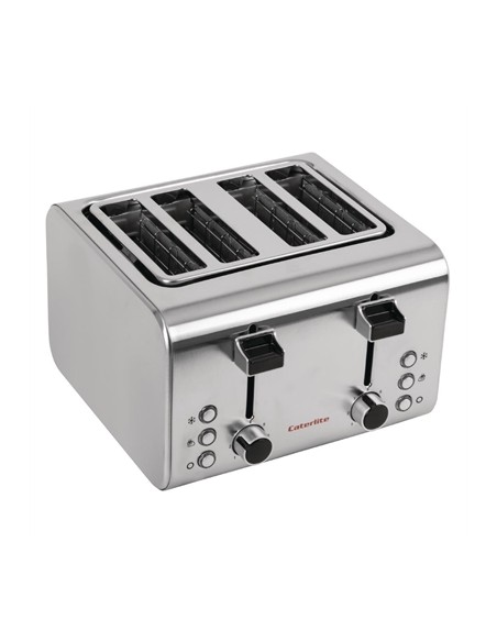 Caterlite CP929 4 Slot Stainless Steel Toaster Caterlite CP929 4 Slot Stainless Steel Toaster