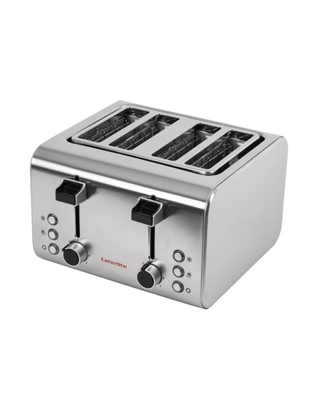 Caterlite CP929 4 Slot Stainless Steel Toaster Caterlite CP929 4 Slot Stainless Steel Toaster