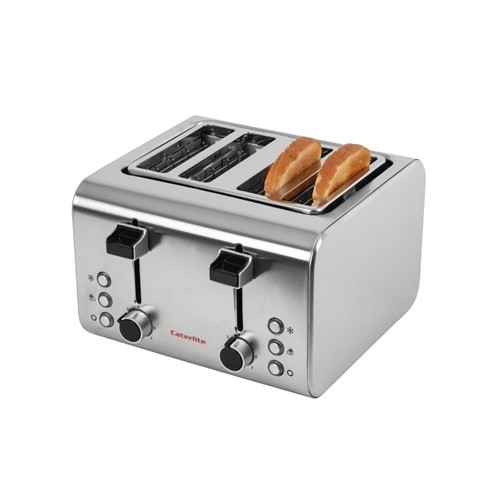 Caterlite CP929 4 Slot Stainless Steel Toaster Caterlite CP929 4 Slot Stainless Steel Toaster
