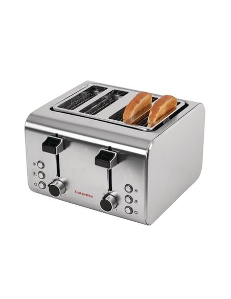 Caterlite CP929 4 Slot Stainless Steel Toaster Caterlite CP929 4 Slot Stainless Steel Toaster