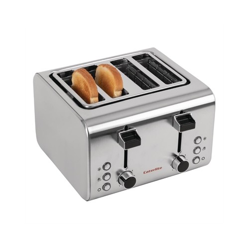 Caterlite CP929 4 Slot Stainless Steel Toaster Caterlite CP929 4 Slot Stainless Steel Toaster