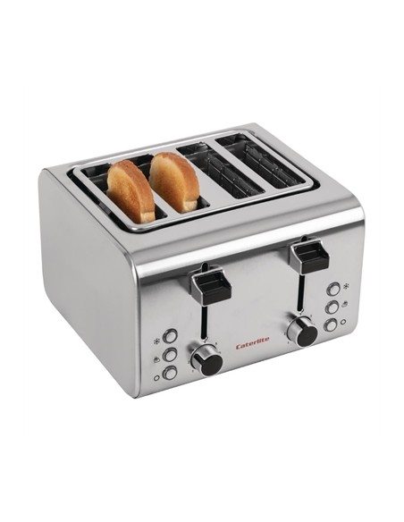 Caterlite CP929 4 Slot Stainless Steel Toaster Caterlite CP929 4 Slot Stainless Steel Toaster