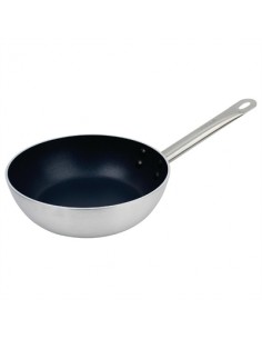 Vogue Non-Stick Induction Flared Saute Pan 240mm