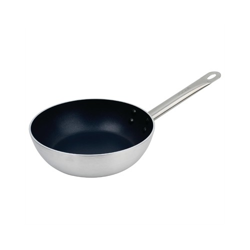 Vogue Non-Stick Induction Flared Saute Pan 240mm
