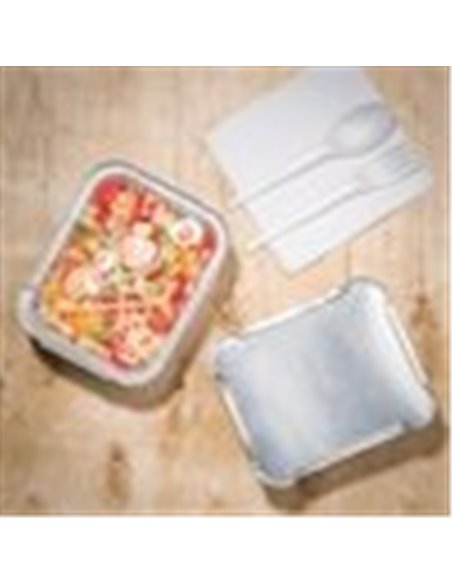 Fiesta Waxed Lids for Medium Foil Containers