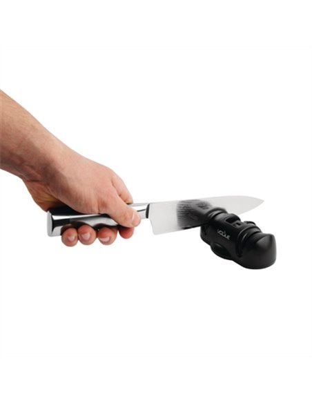 Vogue Manual 2 Stage Knife Sharpener with Suction Base