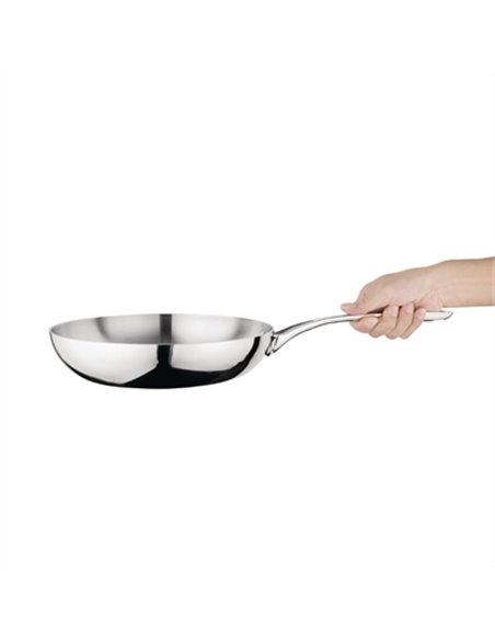 Vogue Tri Wall Induction Frying Pan 240mm