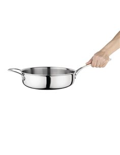 Vogue Tri-Wall Saut Pan 9 1/2 in 2