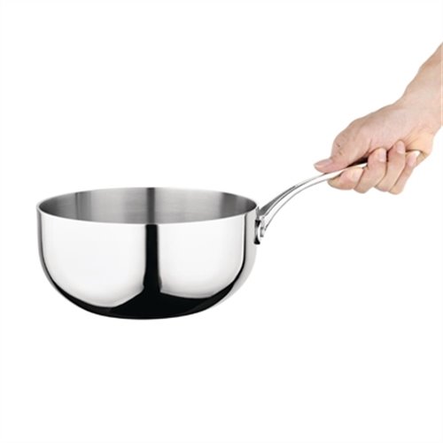 Vogue Tri Wall Flared Saute Pan 200mm