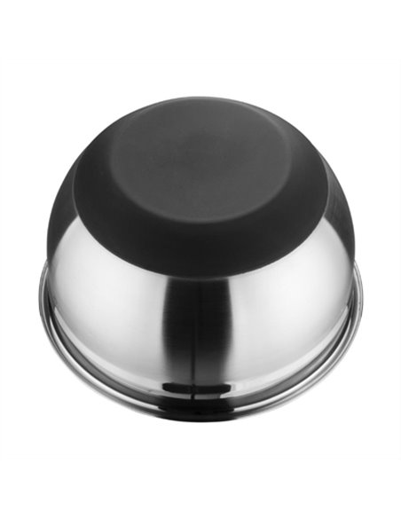 Vogue Stainless Steel Bowl with Silicone Base 5Ltr