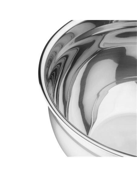 Vogue Stainless Steel Bowl with Silicone Base 5Ltr