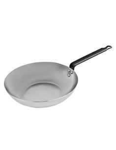 Vogue Black Iron Wok 280mm