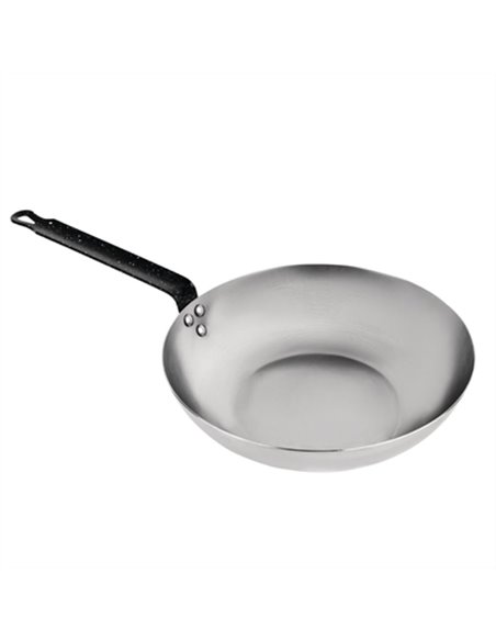 Vogue Black Iron Wok 280mm