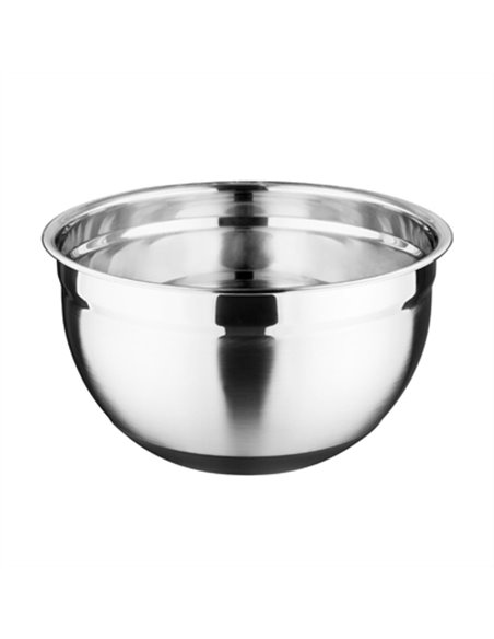 Vogue Stainless Steel Bowl with Silicone Base 3Ltr