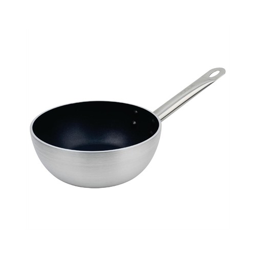 Vogue Non-Stick Induction Flared Saute Pan 200mm
