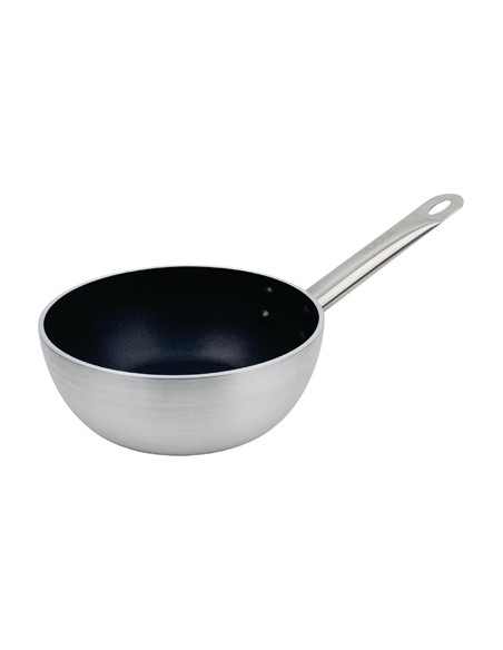 Vogue Non-Stick Induction Flared Saute Pan 200mm