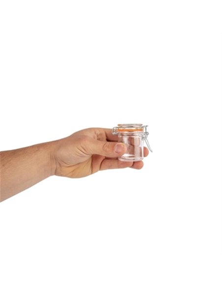 Vogue Mini Glass Terrine Jar 50ml (Pack of 12)