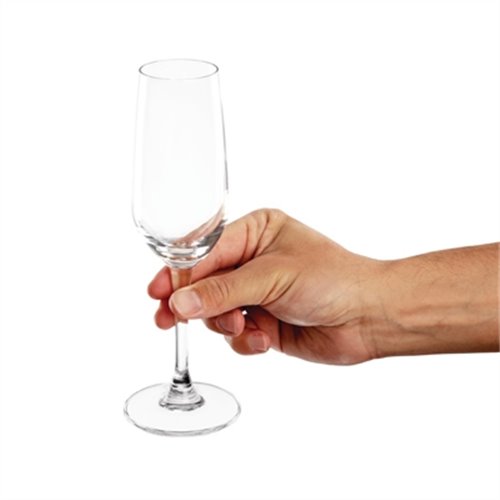 Olympia Mendoza Flute Glasses 185ml (Pack of 6)