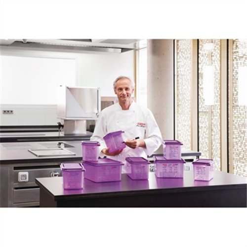Araven Polypropylene 13 Gastronorm Food Container Purple 6Ltr