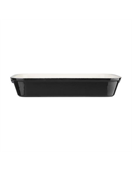 Vogue Black Cast Iron Roasting Dish