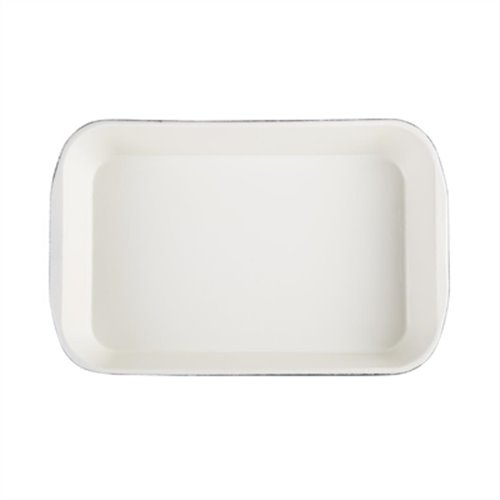 Vogue Black Cast Iron Roasting Dish