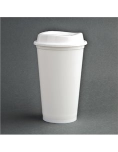 Olympia Polypropylene Reusable Coffee Cups 16oz (Pack of 25)