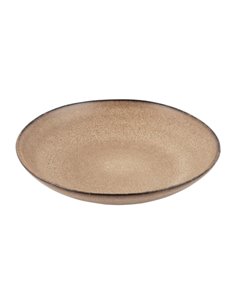 Olympia Build-a-Bowl Earth Flat Bowls 250mm (Pack of 4)