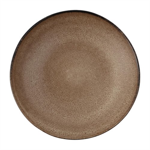 Olympia Build-a-Bowl Earth Flat Bowls 250mm (Pack of 4)