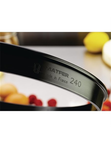 Matfer Exoglass Tart Ring 240mm