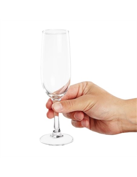 Olympia Rosario Flute 170ml (Pack of 6)